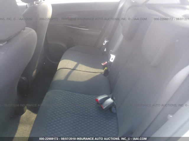 JTKKU4B49A1001916 - 2010 TOYOTA SCION XD SILVER photo 8