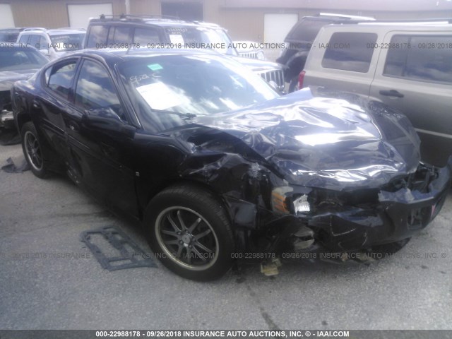 2G2WP552861274755 - 2006 PONTIAC GRAND PRIX BLACK photo 1