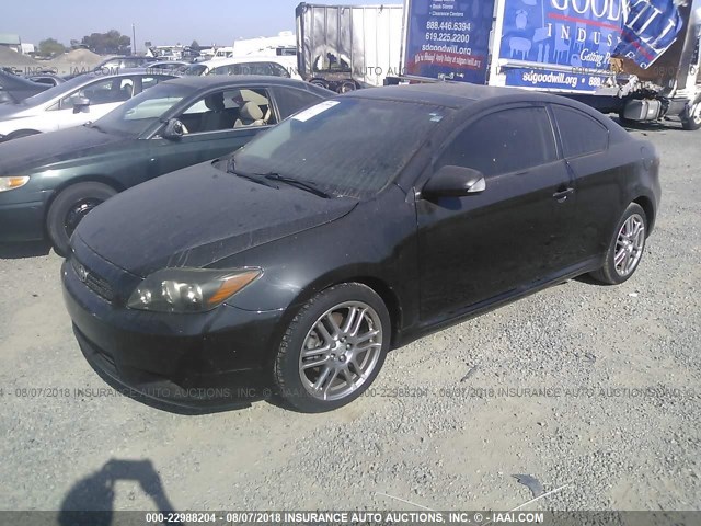 JTKDE167X90280190 - 2009 TOYOTA SCION TC 黑色 照片 2