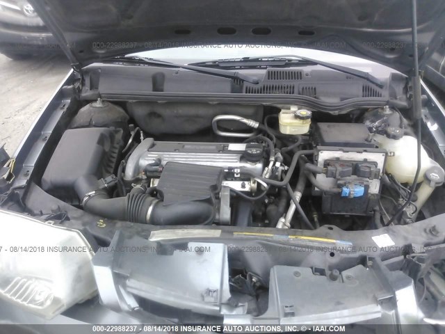1G8AJ52FX5Z182903 - 2005 SATURN ION LEVEL 2 灰色 照片 10