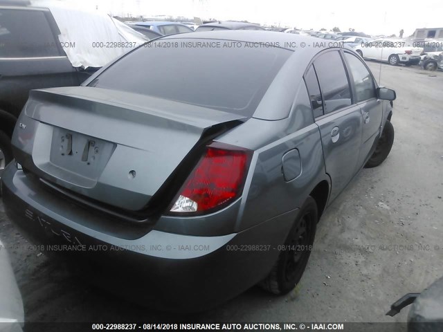 1G8AJ52FX5Z182903 - 2005 SATURN ION LEVEL 2 灰色 照片 4