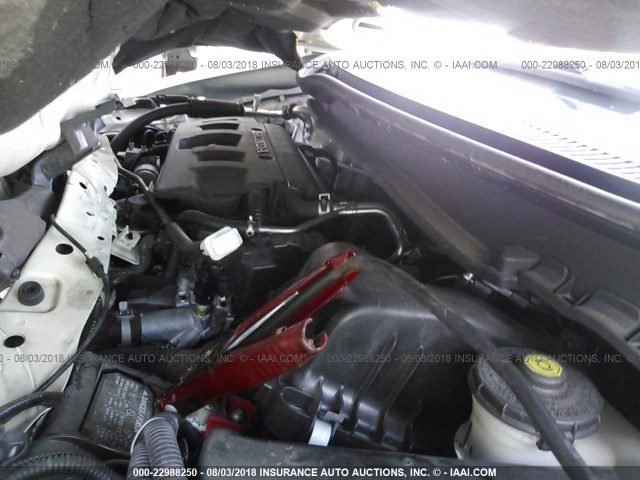 2HGFB2F68CH553587 - 2012 HONDA CIVIC HF WHITE photo 10