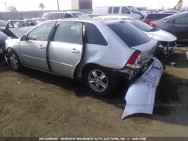1G1ZT62825F185394 - 2005 CHEVROLET MALIBU MAXX LS SILVER photo 3
