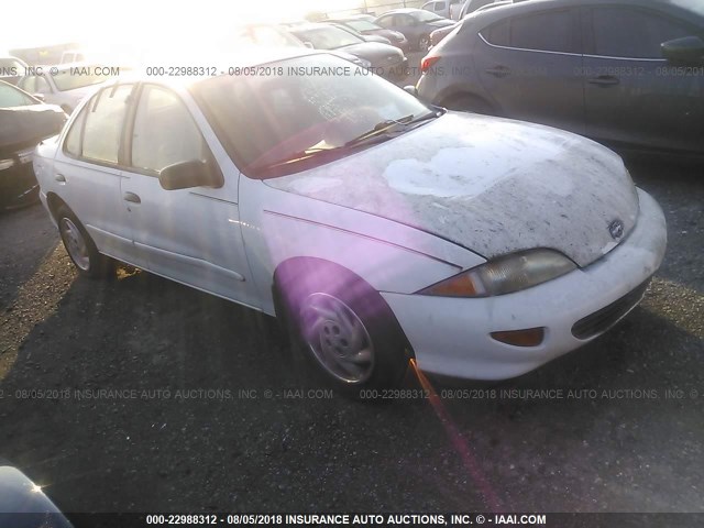 1G1JF5242W7143458 - 1998 CHEVROLET CAVALIER LS WHITE photo 1