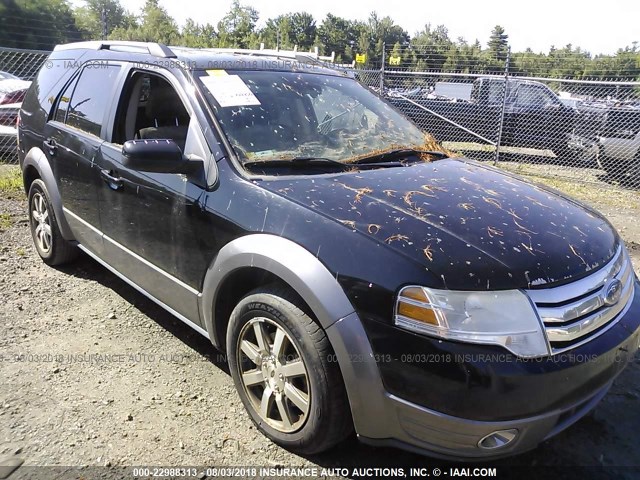 1FMDK02W18GA36047 - 2008 FORD TAURUS X SEL BLACK photo 6