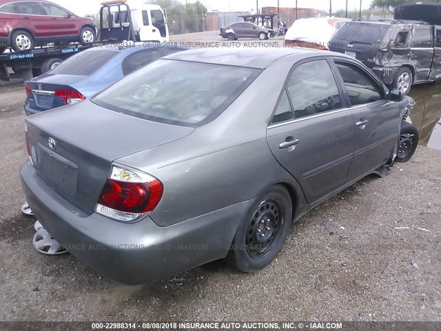 4T1BE32K55U606643 - 2005 TOYOTA CAMRY LE/XLE/SE Boz foto 4