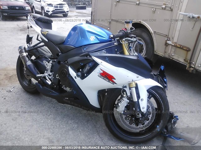 JS1GR7MA7C2100891 - 2012 SUZUKI GSX750 BLUE photo 1