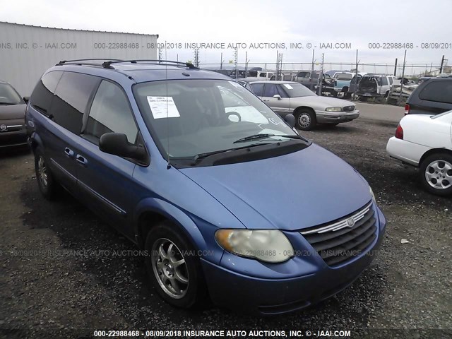 2A4GP54L97R207072 - 2007 CHRYSLER TOWN & COUNTRY TOURING BLUE photo 1