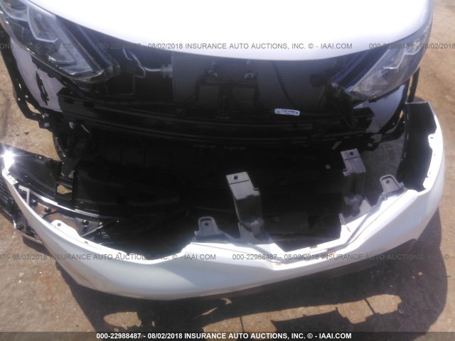 JN1BJ1CP6JW161216 - 2018 NISSAN ROGUE SPORT S/SV/SL WHITE photo 6