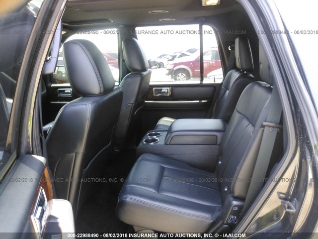 5LMJJ2HT7FEJ02430 - 2015 LINCOLN NAVIGATOR BLACK photo 8