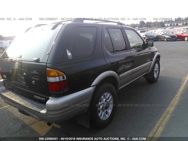 4S6DM58W314404418 - 2001 HONDA PASSPORT EX/LX 黑色 照片 4