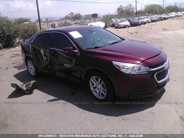 1G11C5SL1FF246859 - 2015 CHEVROLET MALIBU 1LT 栗色 照片 1