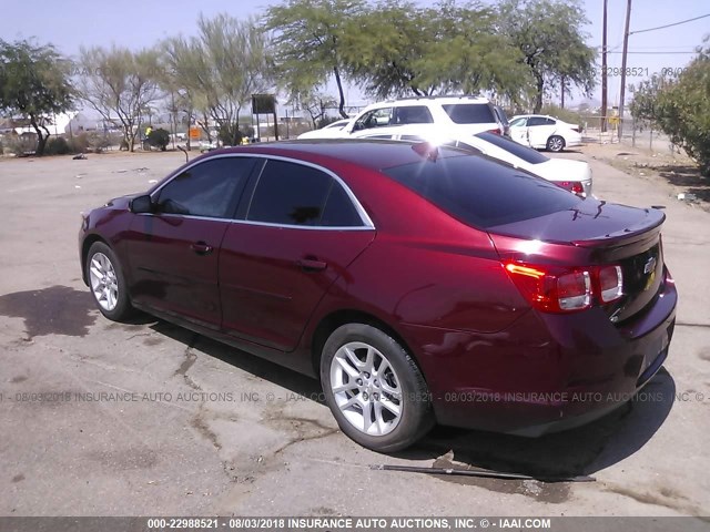 1G11C5SL1FF246859 - 2015 CHEVROLET MALIBU 1LT 栗色 照片 3