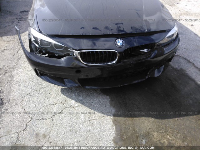 WBA4Z3C53JEC48652 - 2018 BMW 430XI BLACK photo 6