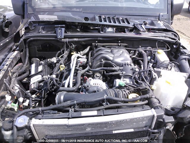 1C4AJWAG1CL262810 - 2012 JEEP WRANGLER SPORT 黑色 照片 10