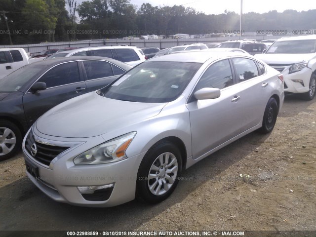 1N4AL3AP1DC181628 - 2013 NISSAN ALTIMA 2.5/S/SV/SL SILVER photo 2