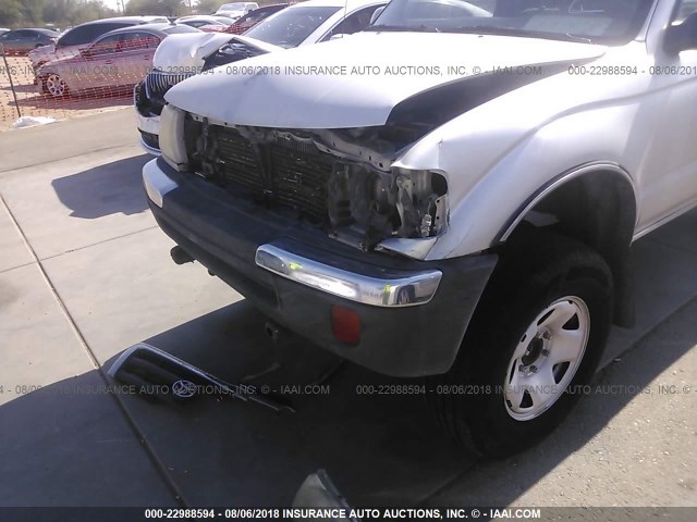 4TANM92N4YZ656289 - 2000 TOYOTA TACOMA PRERUNNER SILVER photo 6