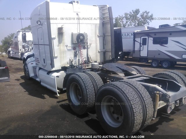 1XPHD49X89D792417 - 2009 PETERBILT 386 WHITE photo 3