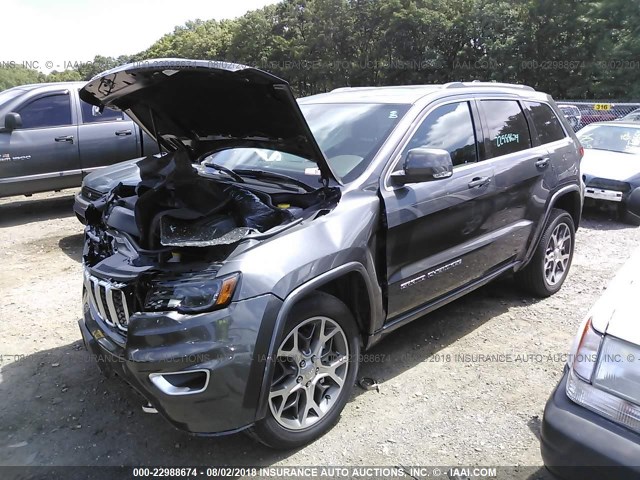 1C4RJFBG9JC378951 - 2018 JEEP GRAND CHEROKEE LIMITED GRAY photo 6