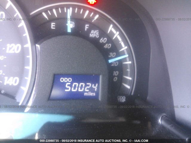 4T4BF1FK6ER397740 - 2014 TOYOTA CAMRY L/SE/LE/XLE მუქი ლურჯი ფოტო 7