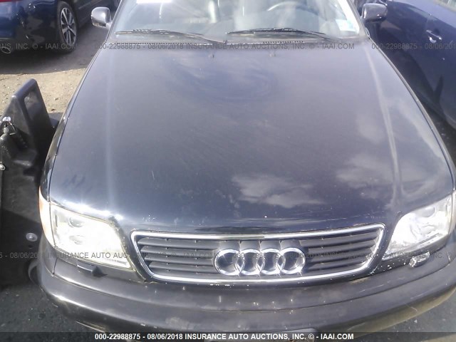 WAUJC84A5VN006512 - 1997 AUDI A6 QUATTRO WAGON BLACK photo 6