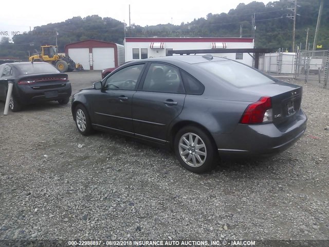 YV1MS382882389385 - 2008 VOLVO S40 2.4I GRAY photo 3