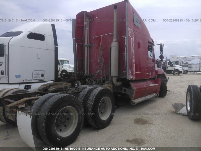 1FUJA6CGX4LM14655 - 2004 FREIGHTLINER CONVENTIONAL COLUMBIA RED photo 4