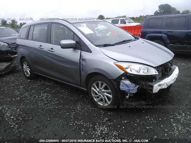 JM1CW2BL4C0128440 - 2012 MAZDA 5 SILVER photo 1