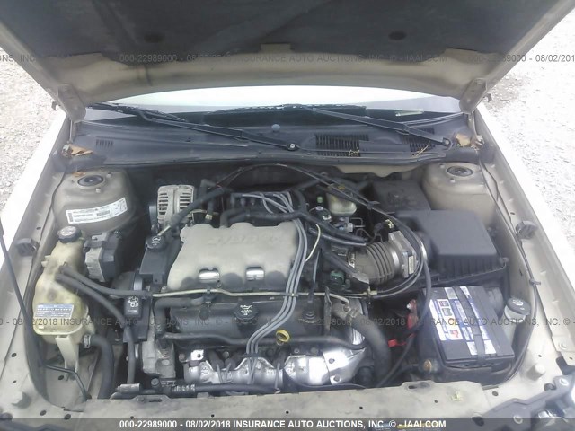 1G1NE52J23M635138 - 2003 CHEVROLET MALIBU LS 金色 照片 10