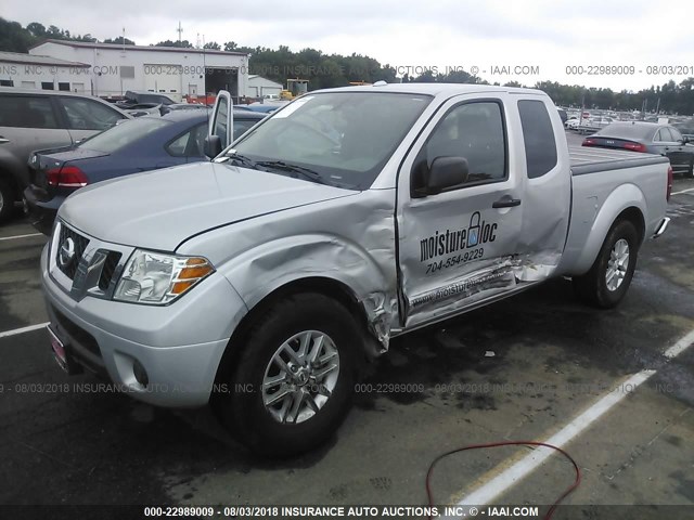 1N6AD0CU7GN788521 - 2016 NISSAN FRONTIER SV/PRO-4X SILVER photo 2
