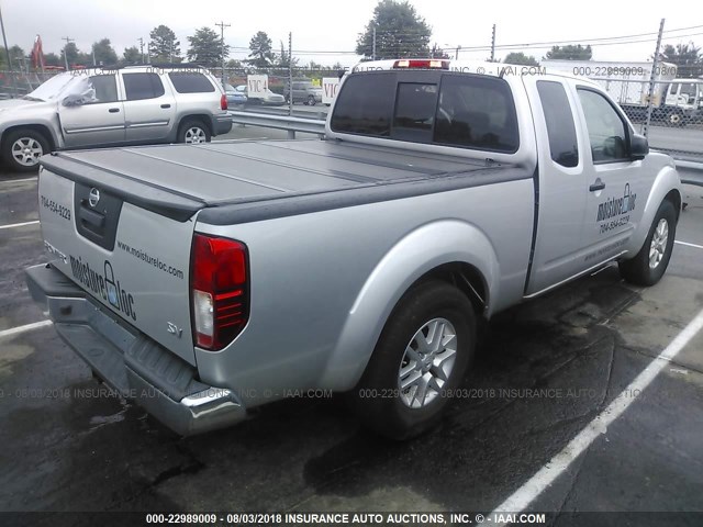 1N6AD0CU7GN788521 - 2016 NISSAN FRONTIER SV/PRO-4X SILVER photo 4