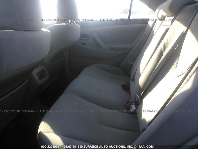 4T1BE46K19U850733 - 2009 TOYOTA CAMRY SE/LE/XLE ვერცხლისფერი ფოტო 8