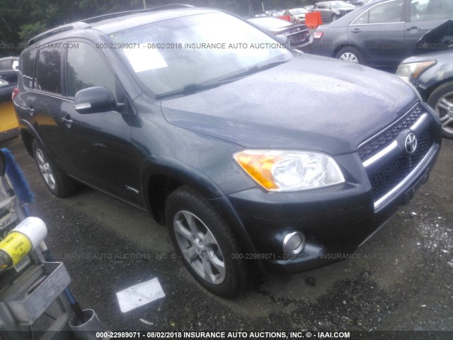 2T3DF4DV2BW154074 - 2011 TOYOTA RAV4 LIMITED Yaşıl foto 1