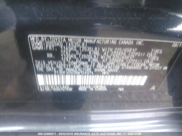 2T3DF4DV2BW154074 - 2011 TOYOTA RAV4 LIMITED Yaşıl foto 9