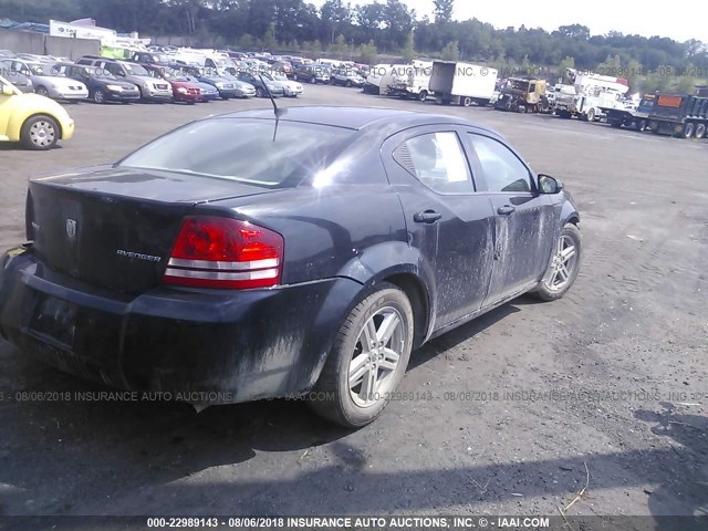 1B3CC1FB2AN191803 - 2010 DODGE AVENGER EXPRESS 黑色 照片 4
