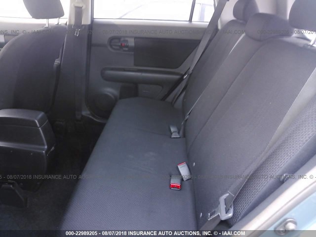 JTLZE4FE7A1118288 - 2010 TOYOTA SCION XB Türkis Foto 8