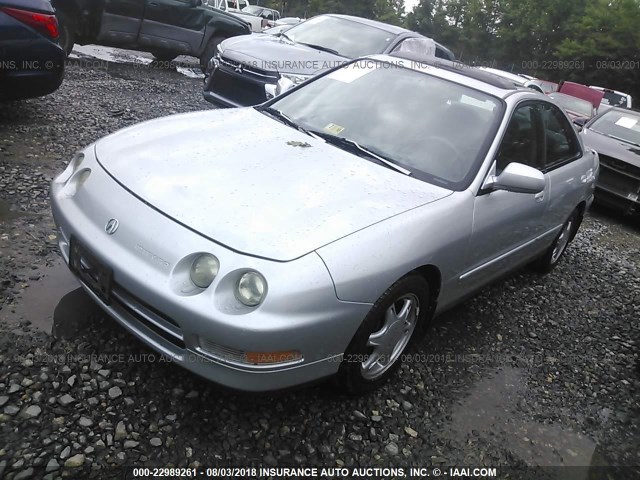 JH4DB7661TS011323 - 1996 ACURA INTEGRA SE SILVER photo 2