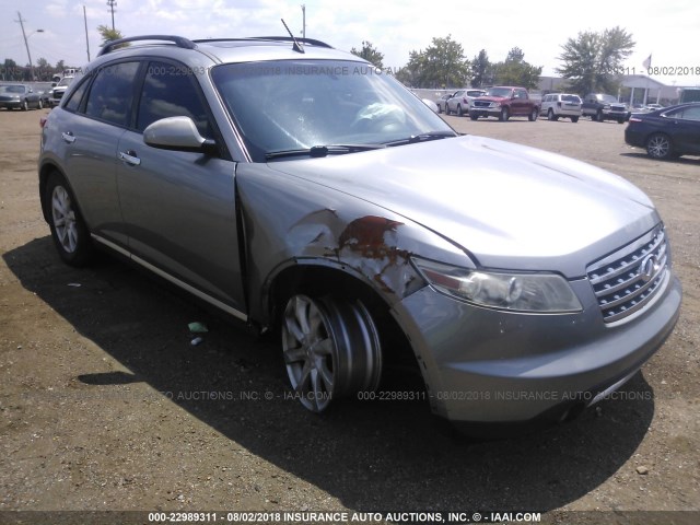 JNRAS08U66X102134 - 2006 INFINITI FX35 GRAY photo 1