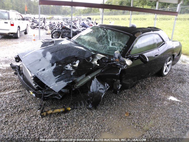 2B3LJ74W39H537974 - 2009 DODGE CHALLENGER SRT-8 黑色 照片 2