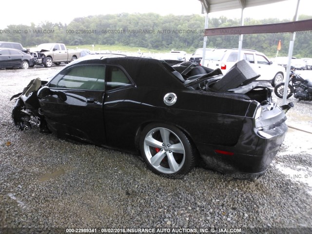 2B3LJ74W39H537974 - 2009 DODGE CHALLENGER SRT-8 黑色 照片 3