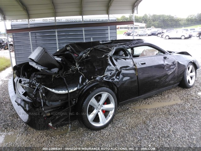 2B3LJ74W39H537974 - 2009 DODGE CHALLENGER SRT-8 黑色 照片 4