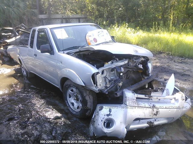 1N6DD26S21C359275 - 2001 NISSAN FRONTIER KING CAB XE SILVER photo 1