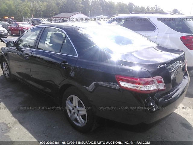4T1BF3EK9AU512154 - 2010 TOYOTA CAMRY SE/LE/XLE 黑色 照片 3