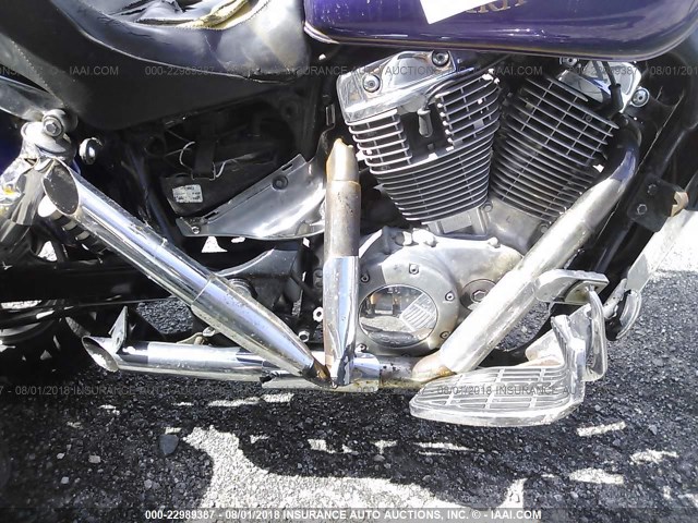 1HFSC180X2A601932 - 2002 HONDA VT1100 C PURPLE photo 8