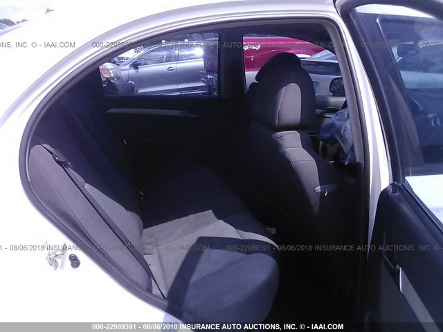KL1TD5DE7BB134135 - 2011 CHEVROLET AVEO LS/LT 白色 照片 8