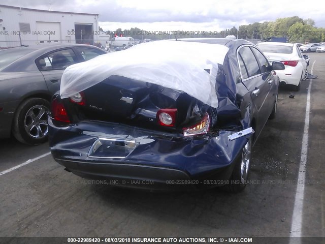 1G1ZG57B39F115315 - 2009 CHEVROLET MALIBU LS Mavi foto 6