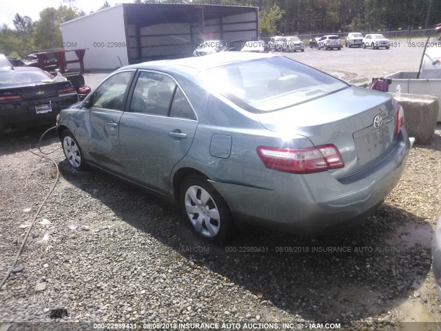 4T4BE46K39R131778 - 2009 TOYOTA CAMRY SE/LE/XLE ტალღისფერი ფოტო 3