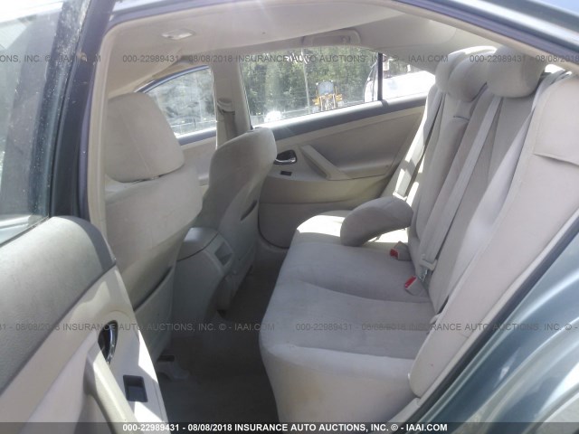 4T4BE46K39R131778 - 2009 TOYOTA CAMRY SE/LE/XLE ტალღისფერი ფოტო 8