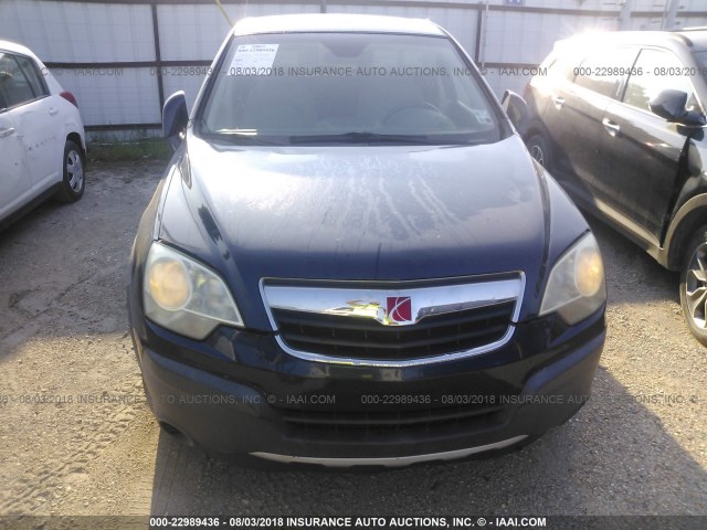 3GSCL33P88S716989 - 2008 SATURN VUE XE BLUE photo 6