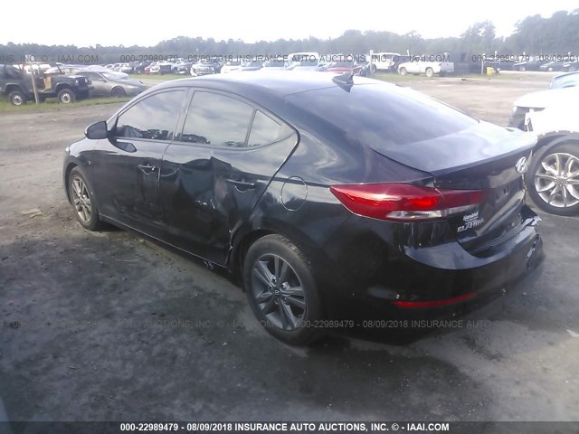 5NPD84LF7HH081918 - 2017 HYUNDAI ELANTRA SE/VALUE/LIMITED BLACK photo 3